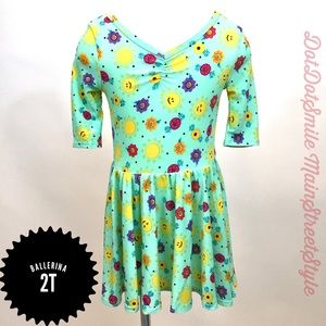 2T Dot Dot Smile Dress